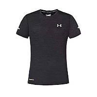 Футболка Under Armour HeatGear Regular Short Sleeve 661 M Черная (661)