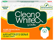 Господарське мило Duru Clean&White "Для дитячої білизни" (4*120г.)