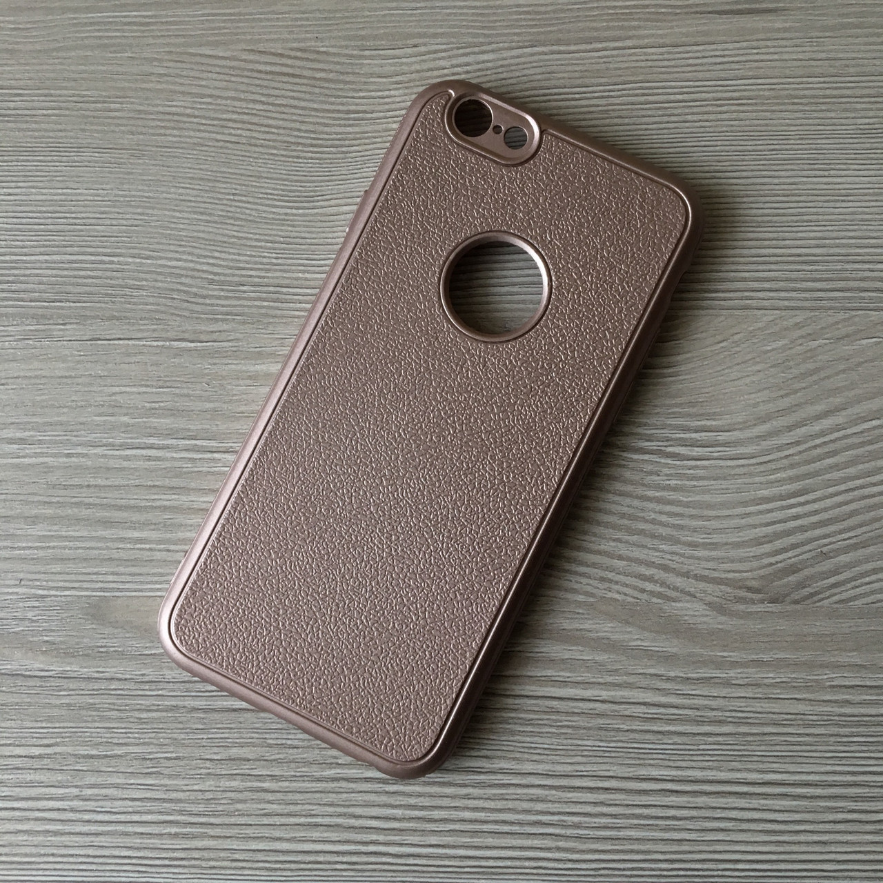 Розовое золото матовый силиконовый чехол iphone 7/8 в упаковке