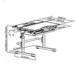 Лаvoro L Blue, що росте, для дому FunDesk, фото 5