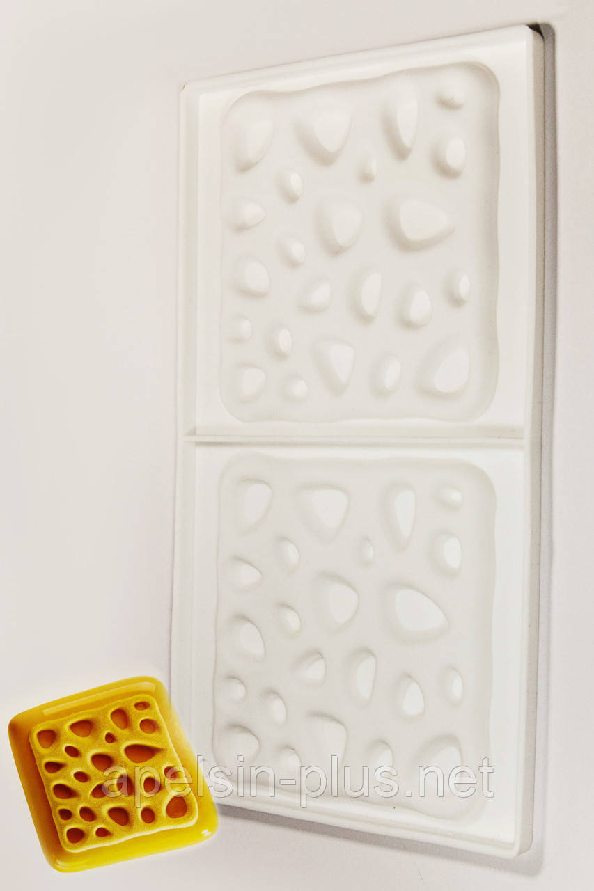 Силіконова форма для декору мусових тортів Sponge 90 мл