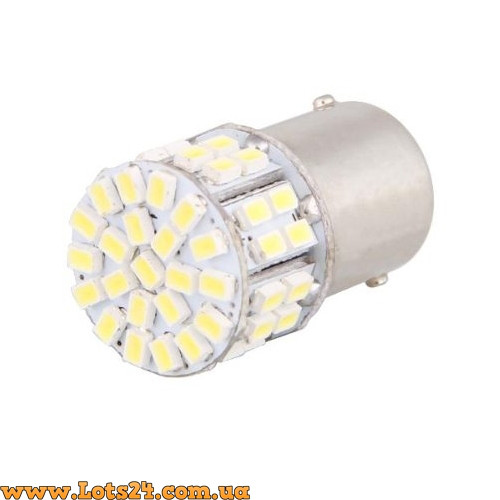 Автолампи P21W 50 LED 6000K BA15S 1156 габарити стопи поверти лампа заднього ходу