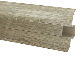 Плінтус 60 мм дуб тобакко