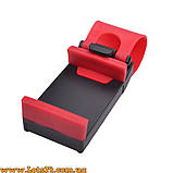 Авто тримач для телефону планшета на кермо автомобільний тримач для телефону планшета кріплення в машину автомобіль, фото 10