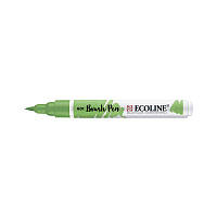 Маркер акварельний пензлик Ecoline Brushpen Зелений світлий (601)
