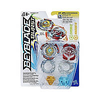 Бейблед HASBRO з 2 пухирців Бейблед Горосуд та Івіперо Вібух Beyblade Evipero E2 and Horusood H2