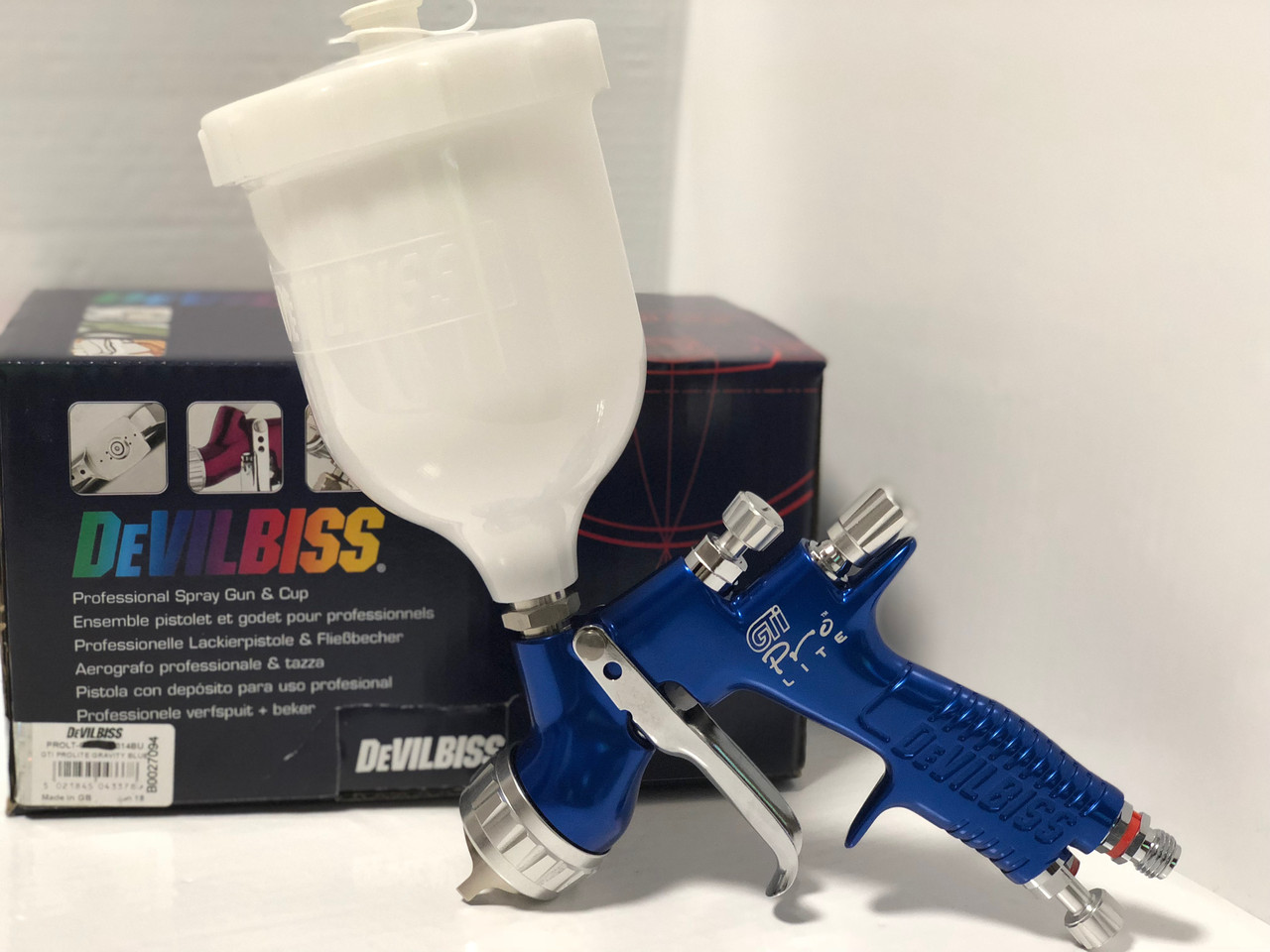 Краскопульт DeVilbiss GTi Pro Lite HV25 I купить во Львове, Киеве. Цены ...