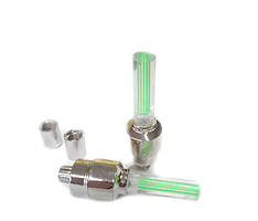 Ковпачки на диски Столик зелений, миготливий