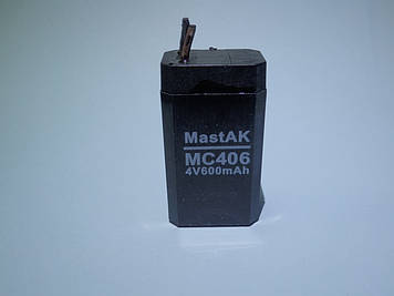 Акумулятор MastAK МС406 (4V 0,6 Ah)