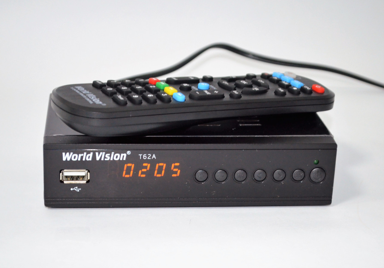 World Vision T62A — Т2 Тюнер + універсальний пульт