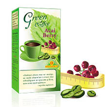 Зелена кава "Green coffee & Acai Berry" Лайффорте (для схуднення)