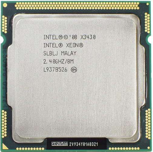 Процесор Intel® Xeon® X3430 LGA1156 2.4-2.8 GHz