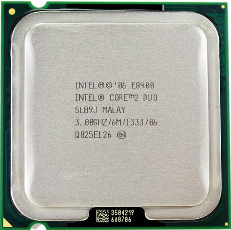 Процесор Intel® Core™2 Duo E8400 LGA775 3.0 GHz, фото 1