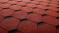 Бітумова черепиця ICOPAL Трапеція Червоний