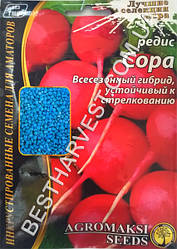 Насіння редиски «Сора» 15 г, інкрустовані