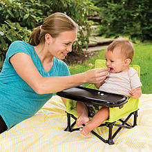 Бустер для годування Summer Infant Pop and Sit Portable Booster, Green