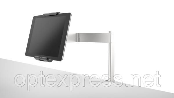 НАСТІЛЬНИЙ ТРИМАЧ ДЛЯ ПЛАНШЕТА TABLET HOLDER TABLE CLAMP, ЗІ СТРУБЦИНОЮ
