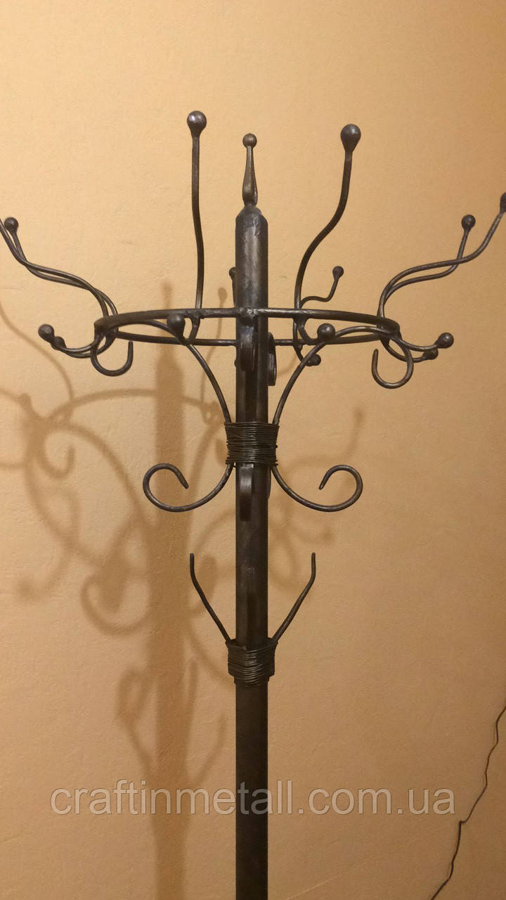 Кованая вешалка для прихожей "Пика" напольная: продажа, цена в Харькове ...