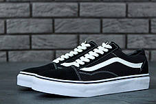 Чоловічі кеди Vans Old Skool BW, чоловічі кеди, ванс . ТОП Репліка ААА класу., фото 3