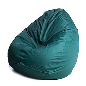 Крісло мішок груша з внутрішнім чохлом <unk> Тканина Oxford L (Висота 90 см, ширина 60 см), Зелений