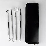 Набір інструментів для стоматолога 4 предмета, фото 4
