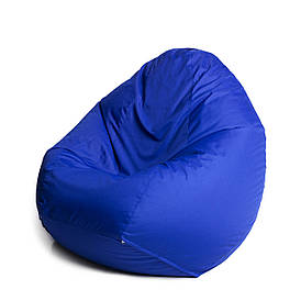 Крісло мішок груша з внутрішнім чохлом <unk> Тканина Oxford L (Висота 90 см, ширина 60 см), Синій