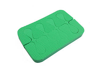 Розчепірки для педикюру (роздільники пальців ніг) Eva-Line Зелений