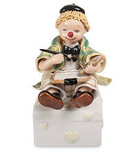 Порцелянова музична фігурка Клоун (Pavone) CMS - 23/10