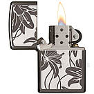 Запальничка Zippo 29426 Lily Black Ice чорна 29426, фото 2
