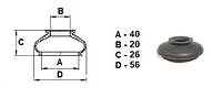 Пыльник универсальный для шаровой опоры, рулевого наконечника (20*40*26)