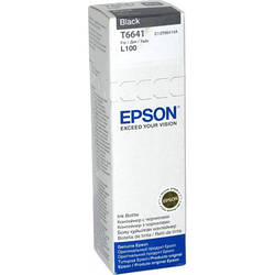 Контейнер з чорнилом EPSON L100\/L200 black (70мл) (C13T66414A)
