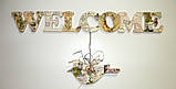 ССлово для декору "WELCOME" 48х7см, фото 2