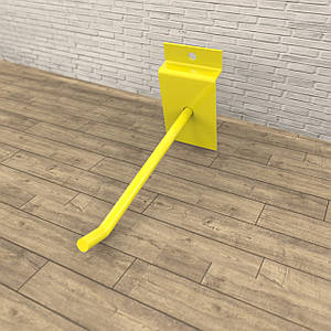 Гачки для экономпанелей 🛒 жовті 150 мм