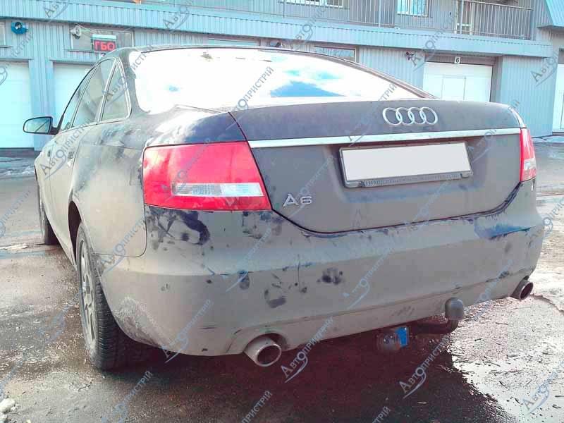 Фаркоп Аудіо А6 Ц6 Audi А6 С6 Седан універсал знімна куля, фото 1