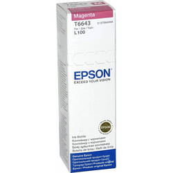 Контейнер з чорнилом EPSON L100\/L200 magenta (70мл) (C13T66434A)