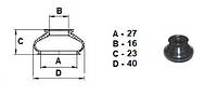 Пыльник универсальный для шаровой опоры, рулевого наконечника (16*27*23)