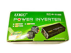Інвертор перетворювач UKC 12V-220V RCP 1000W, фото 6