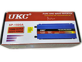 Перетворювач з чистою синусоїдою AC/DC 12v 1500W, фото 5