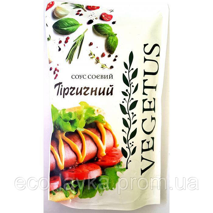 Майонезний Соус соєвий гірчичний, Vegetus, 350г.
