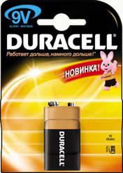 Батарейка Duracell Крона 9V * 1 (5000394066267 \/ 81483681)