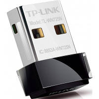 Адаптер USB для беспровідної мережі TP-Link TL-WN725N (USB2.0, 802.11n, 150 Мбіт/с, NANO)