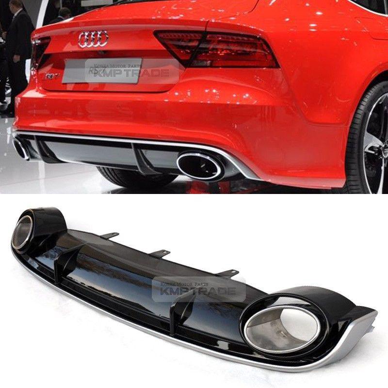 Дифузор Audi A7 4G (10-15) тюнінг обвіс спідниця-стиль RS7