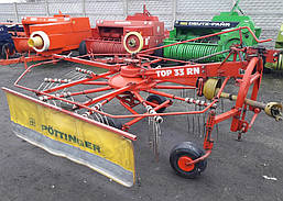 Граблі валкоутворювальні роторні Pottinger TOP 33RN (3,3 м)
