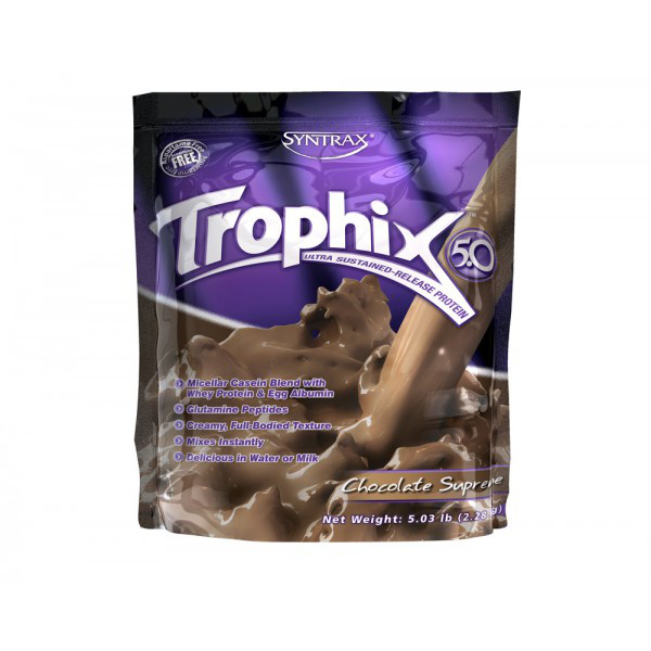 Комплексний протеїн Syntrax Trophix (2,3 кг) сінтракс трофікс шоколад