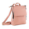 Рюкзак із клапаном світло-рожевий флай, фото 4