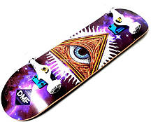 Дерев'яний Скейтборд від FISH SKATEBOARD EYE 100104