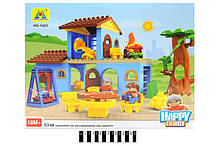 Констр. блочний типу "Duplo" 53 дет. "Happy farm" HG-1423 р.47*10-37,5 см., шт
