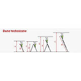 Драбина алюмінієва Лесница 3-х секційна  3х7 HIGHER Польща! Драбина алюмінієва Драбина універсальна, фото 9