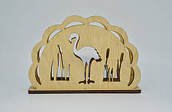 Дерев'яна підставка для серветок