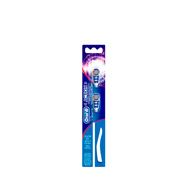 Насадки Cross Action 3D White для зубної щітки B1010F Cross Action